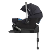 Vista laterale con base auto i-Size PipaFix - accessorio opzionale - Seggiolino auto i-Size 40-105 cm Nuna Pipa Icon