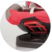 Dettaglio base seggiolino reclinabile - Seggiolino auto Gruppo 0+/1 Aziamor X1