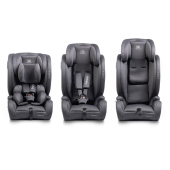 Vista frontale nelle diverse configurazioni - Seggiolino auto Da 15 mesi a 12 anni Babyauto Artia