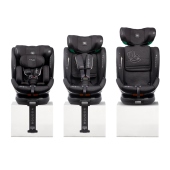 Vista frontale nelle diverse configurazioni - Seggiolino auto Da 0 a 6-12 anni Babyauto Scudda