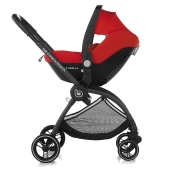Vista laterale su telaio Outbackt - Seggiolino auto i-Size 40-105 cm Be Cool One + Base