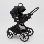 Vista su telaio del passeggino Bugaboo Fox - Seggiolino auto i-Size 40-105 cm Bugaboo Turtle