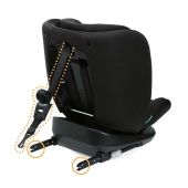 Vista posteriore con i ganci Isofix - Seggiolino auto i-Size 40-150 cm Chicco Mokita i-Size Air