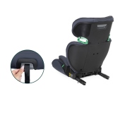 Vista posteriore connettori isofix - Seggiolino auto Da 3-4 anni a 12 anni Chicco Quizy i-Size