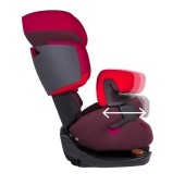 Vista della regolazione del cuscino di sicurezza - Seggiolino auto Gruppo 1/2/3 Cybex Pallas