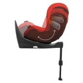 Dettaglio reclinazione - Seggiolino auto i-Size 40-105 cm Cybex Sirona Zi i-Size