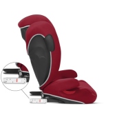 Vista laterale dettaglio ganci isofix - Seggiolino auto Gruppo 2/3 Cybex Solution B2-Fix +