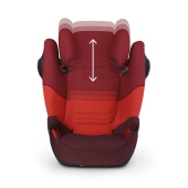 poggiatesta regolabile in 12 altezze - Seggiolino auto Gruppo 2/3 Cybex Solution M-Fix SL