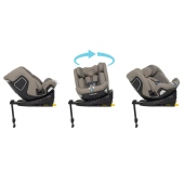 Dettaglio base con rotazione - Seggiolino auto i-Size 40-150 cm Foppapedretti FP360 i-Size