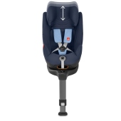 Vista frontale seduta con poggiatesta regolabile - Seggiolino auto Da 0 a 6-12 anni GB Convy-Fix
