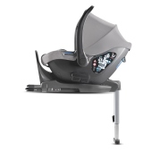 Vista laterale su base iSize - Seggiolino auto i-Size 40-105 cm Inglesina Darwin con base i-Size