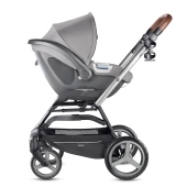 Vista su telaio passeggino - Seggiolino auto i-Size 40-105 cm Inglesina Darwin con base i-Size