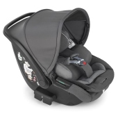 Vista diagonale in posizione reclinata - Seggiolino auto i-Size 40-105 cm Inglesina Darwin Infant Recline
