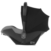 Vista laterale Nest con cappottina abbassata - Seggiolino auto i-Size 40-150 cm Jan Concord Groowy + Nest