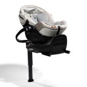 Vista diagonale con cappottina abbassata - Seggiolino auto i-Size 40-105 cm Joie Signature i-Level Recline