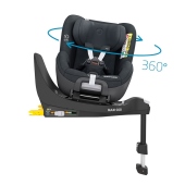 Base girevole a 360 gradi - Seggiolino auto i-Size 40-105 cm Maxi-Cosi Pearl 360