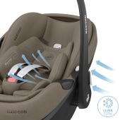 Clima Flow sulla seduta - Seggiolino auto Da 0 a 12-24 mesi Maxi-Cosi Pebble 360 Pro2