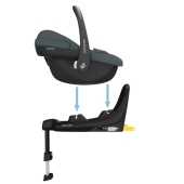 Vista in combinazione con la base opzionale - Seggiolino auto Da 0 a 12-24 mesi Maxi-Cosi Pebble S