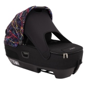 Vista diagonale con parasole - Seggiolino auto i-Size 40-105 cm Nuna Cari Next Georgette Polizzi