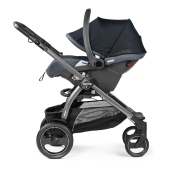 Vista su telaio passeggino - Seggiolino auto i-Size 40-105 cm Peg Perego Primo Viaggio Lounge