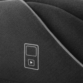 Dettaglio tasca porta dispositivi - Seggiolino auto Gruppo 1/2/3 RECARO Monza Nova IS