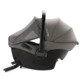 Vista laterale e dettaglio della tendina parasole Dream Drape - Seggiolino auto Da 0 a 12-24 mesi Nuna Pipa Urbn
