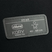 Dettaglio etichetta Kit-Fit - Seggiolino auto i-Size 40-105 cm Chicco Kory Essential