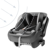Dettaglio tecnologia I.S.A. per la riduzione degli impatti - Seggiolino auto i-Size 40-105 cm Inglesina Darwin Infant Recline
