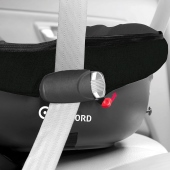 Dettaglio aggancio cintura di sicurezza - Seggiolino auto Gruppo 0+ Jané Concord Matrix Light 2