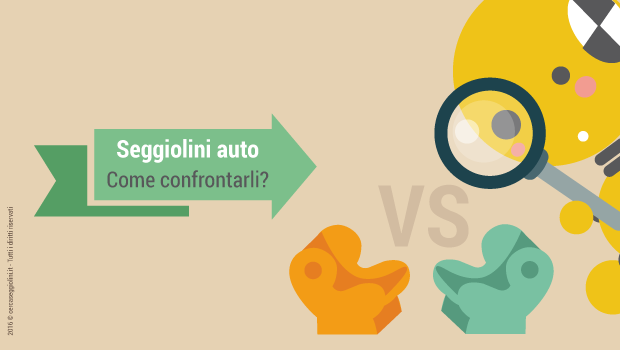 Come confrontare i seggiolini auto: parametri da considerare