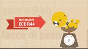 La normativa di omologazione ECE R44