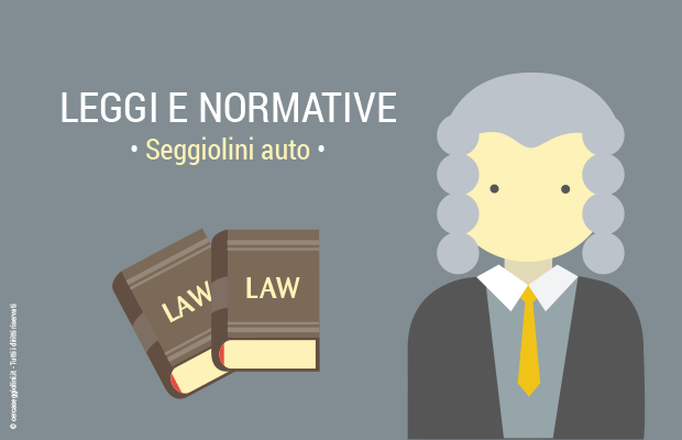 Le norme sui seggiolini auto: quali sono?