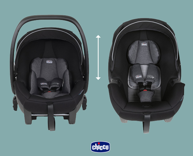 Chicco Kory Plus Air i-Size - Dettaglio del poggiatesta regolabile tramite Easy Extend Headrest System