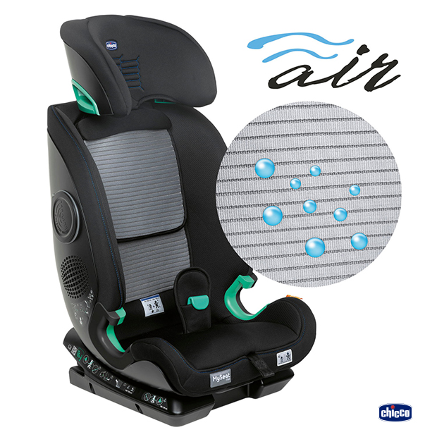 Chicco MySeat i-Size Air - Dettaglio rete 3D