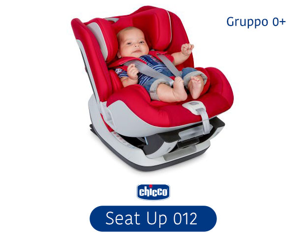 0-25 kg Chicco Seat Up 012 Seggiolino Auto Rosso 