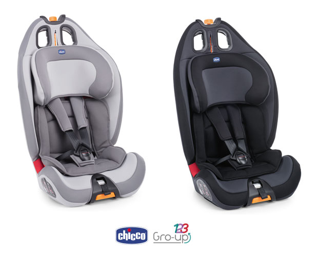 Chicco Gro-Up 2018, seggiolino auto gruppo 123 - vista dei colori - cercaseggiolini