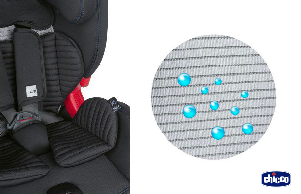 Chicco Akita Fix Air - tessuti traspiranti - Cercaseggiolini