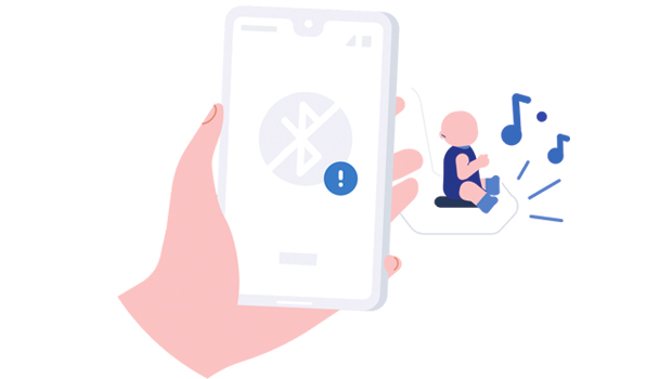 Il suono che emette Tata Pad quando il Bluetooth  spento