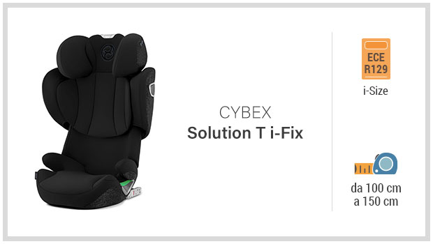 Cybex Solution T i-Fix  - Miglior seggiolino i-Size 100-150 - Guida all'acquisto