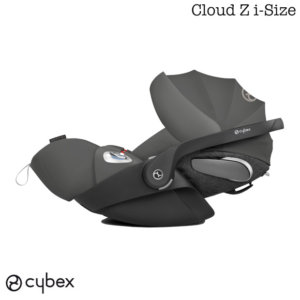 L'ovetto Cloud Z i-Size con cappottina aperta 