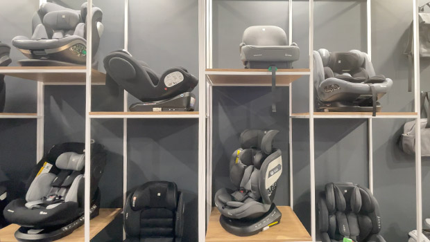 Fiera Toys and Baby Milano 2024 - panoramica dei seggiolini auto