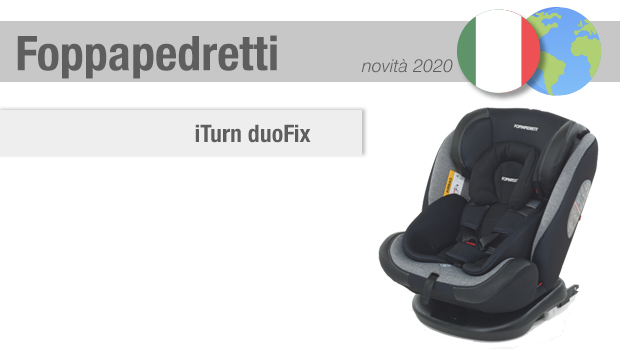 Il seggiolino auto iTurn duoFix