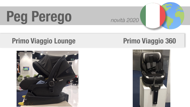 Peg Perego Primo Viaggio Lounge e PrimoViaggio 360
