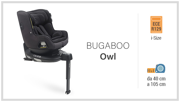 Bugaboo Owl - Miglior seggiolino 40-105 con base girevole - Guida all'acquisto