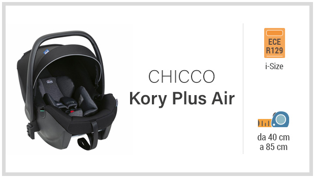 Chicco Kory Plus Air - Miglior ovetto i-Size - Guida all’acquisto