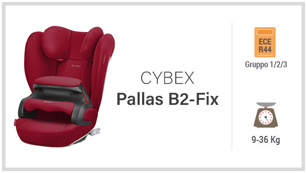 Cybex Pallas B2-Fix - Miglior seggiolino gruppo 123 - Guida all'acquisto