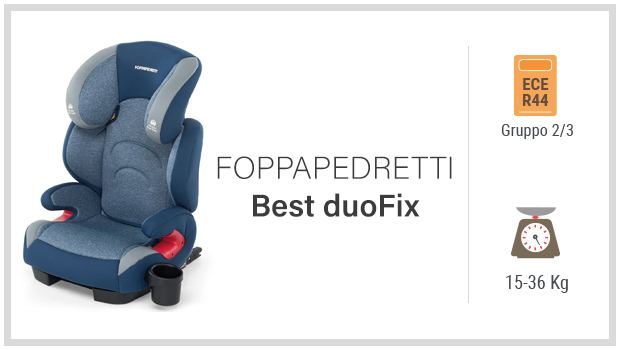 Foppapedretti Best duoFix - Miglior seggiolino 2-3 - Guida all'acquisto