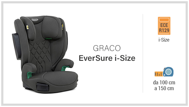 Graco EverSure i-Size - Miglior seggiolino i-Size 100-150 - Guida all'acquisto