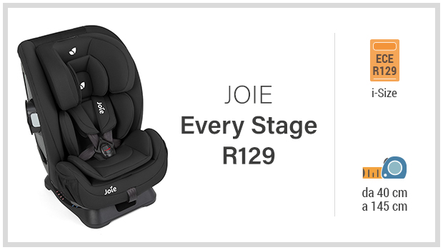 Joie Every Stage R129 - Miglior seggiolino i-Size 40-150 - Guida all'acquisto