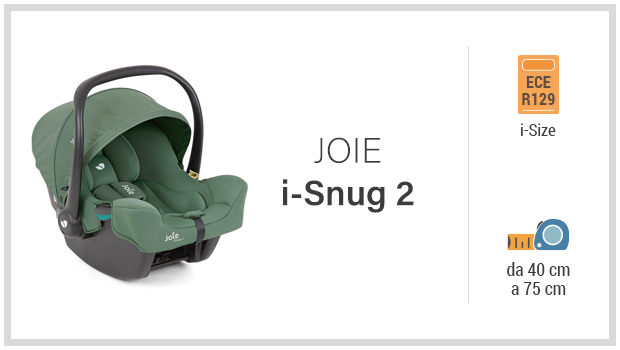 Joie i-Snug 2 - Miglior ovetto i-Size nei Crash Test - Guida all'acquisto